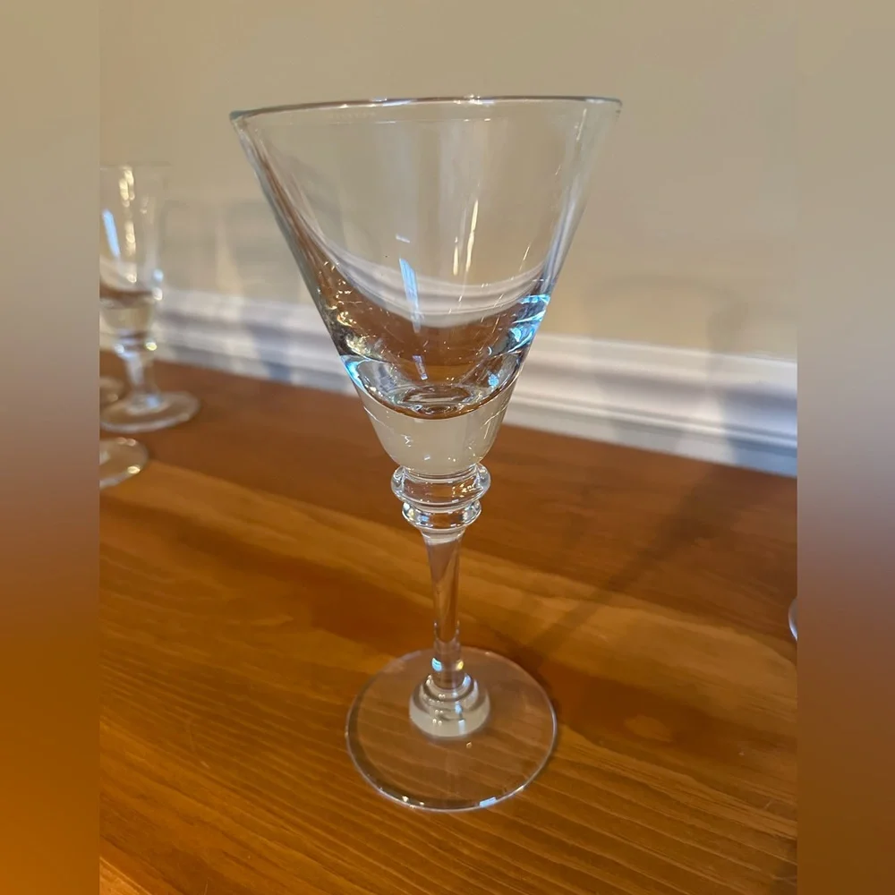 Pottery Barn Wine Glasses-Set of Four